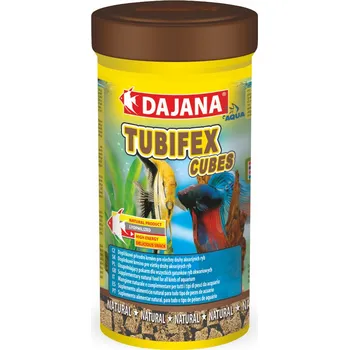 Krmivo pro rybičky DAJANA PET Tubifex Cubes 250 ml