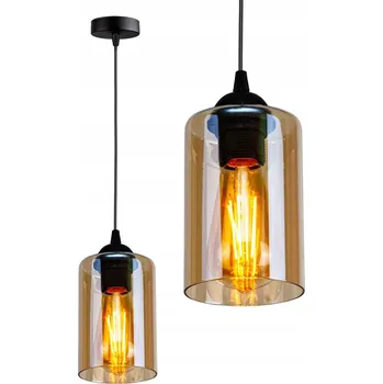 Závěsné svítidlo Glimex Moderní 2-bodové světlo E27