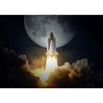 Obraz Obraz plakát do obýváku, ložnice 40x30 měsíc foto na zeď bez rámu