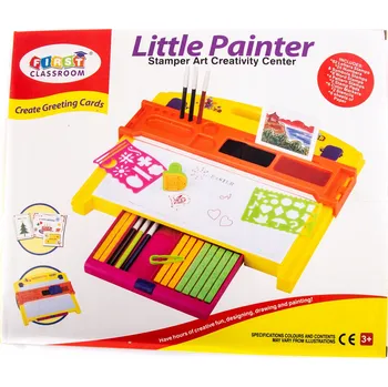 kreativní sada KRESLICÍ TABULE SADA UMĚLECKÝCH RAZÍTEK