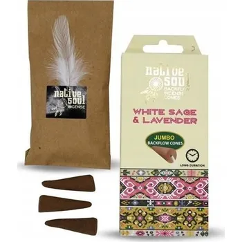 Vonná tyčinka Vonné tyčinky Native Soul - Bílá Šalvěj a Levandule