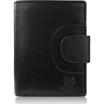 Peněženka Paolo Peruzzi dámská peněženka z pravé kůže černá