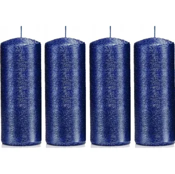 Svíčka Tradiční parafínová svíčka bez vůně Drobo 4 ks