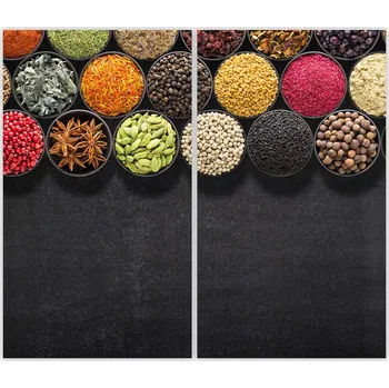 Kuchyňské prkénko Skleněná Ochranná Deska a Krájecí Prkénko | Indukce, Sporák ds-0541