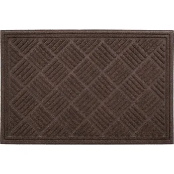 Rohožka Contours Parquet šedá 60 cm x 90 cm