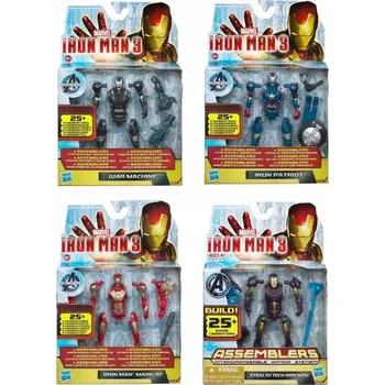Figurka VELKÁ SADA FIGURKY AVENGERS IRON MAN ASSEMBLERS MIX MODEL K SESTAVENÍ