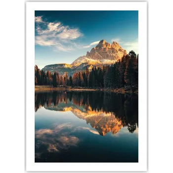 Obraz Plakát bez rámu do obýváku ložnice 50x70 krajina moderní módní obraz