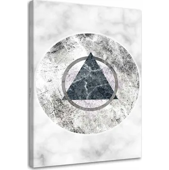 Obraz OBRAZ NA PLÁTNĚ Geometrické figurky - 70x100