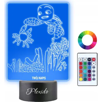 Lampička Plexido vícebarevná Noční lampa