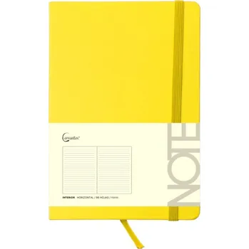 Notes A6 Cervantes odstíny žluté a zlaté