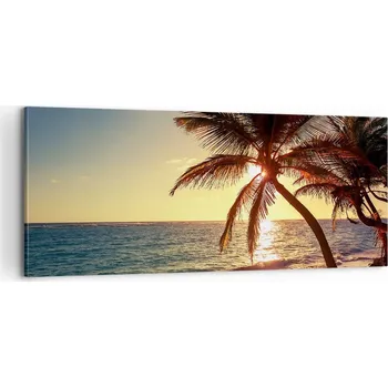 Obraz Foto obraz na plátně 100x40 krajina obývací pokoj ložnice na zeď velký