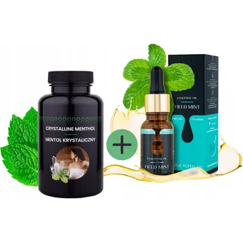 Olej Máta Polní 10ml + Mentol 100g *SADA DO SAUNY