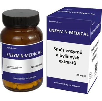 Tělové mléko Enzym N-Medical - 120 tobolek Enzymy pro trávení, imunitu a regeneraci organismu