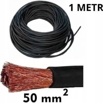 elektrický kabel Svařovací kabel 1 m x 13,2 mm x 50 mm²