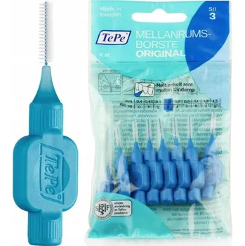 Zubní nit Mezizubní kartáčky TePe 0,6 mm 8 kusů