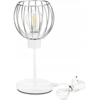 Lampička Noční lampa Stolní lampa loft na LED žárovku E27 Drátěná