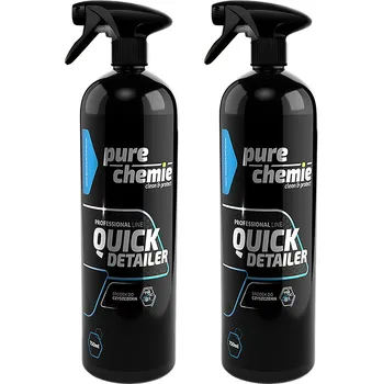 Sada x2 Pure Chemie Quick Detailer 750ml pro lesk a ochranu laku