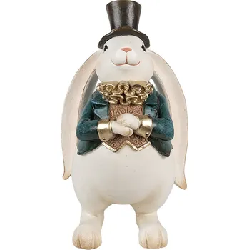 Clayre & Eef - Dekorativní figurka králíka 6PR5157