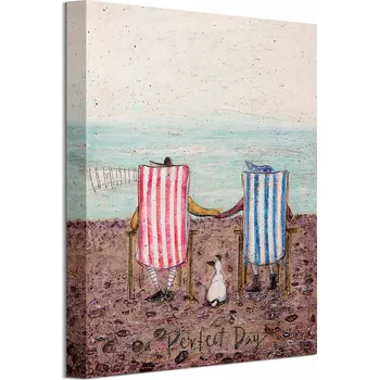 Obraz Sam Toft "Musztardowie na pláži" Obraz 30x40 cm