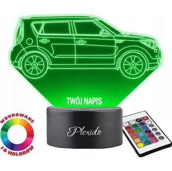 Lampička Plexido vícebarevná Noční lampa