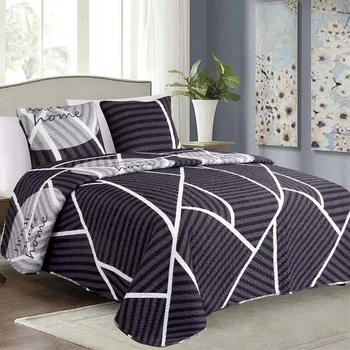 Přehoz na lůžko Přehoz Euromat polyester 180 cm x 220 cm, vícebarevný