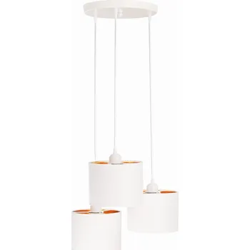 Stropní Stropní svítidlo se 3 stínidla Oro bílá