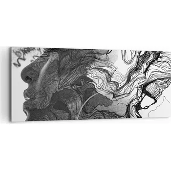 Obraz Foto obraz na plátně 100x40 abstrakce do obýváku ložnice na zeď velký