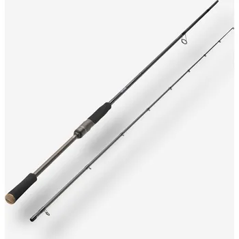 Rybářský prut CAPERLAN Přívlačový prut WXM 900 Spinning 2,1 m MH 10–30 g ČERNÁ