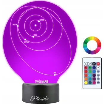 Lampička Plexido vícebarevná Noční lampa