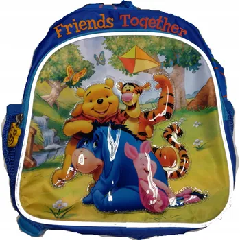 Školní batoh Medvídek Pú a jeho přátelé St. Majewski - vícekomorový předškolní Batoh pro chlapce a dívky, vícebarevný