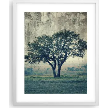 Obraz Obraz plakát v bílém rámu 40x50 krajina, plakáty do obýváku