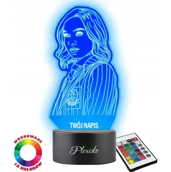 Lampička Plexido vícebarevná Noční lampa