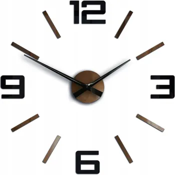 Hodiny Nástěnné hodiny ModernClock černé 60 cm