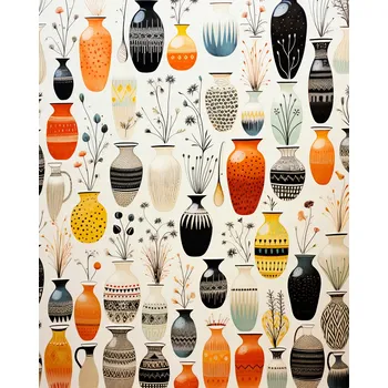 Plakát Plakát Symfonie váz - bez rámu, 40 x 50 cm