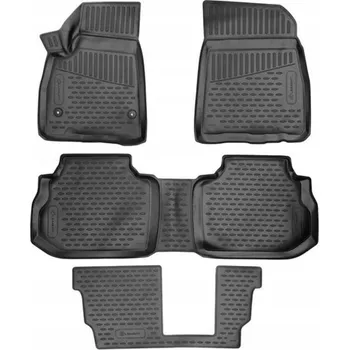 autokoberec Gumové autokoberce Novline Cadillac XT6 2019- (7 míst)