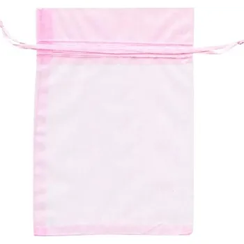 Dárková taška UNIPAP sáček organza 7,5 x 10cm růžový 5800788 542203