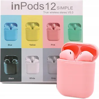 Sluchátka Bezdrátová sluchátka do uší inPods 12