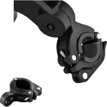 Blatník na kolo Zadní blatník Simpla SpeedClamp, uchycení blatníku k sedlovce, černý