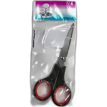 Univerzální nůžky do školy, kanceláře, ocelové, 14 cm