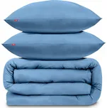 SADA POVLEČENÍ 160X200 BAVLNA 100% + 2 POVLAKY NA POLŠTÁŘE 70X80 POVLEČENÍ