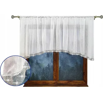 Prostěradlo Polyester lambrekýn Záclona 200 cm x 110