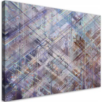 Obraz OBRAZ NA PLÁTNĚ Abstraktní vzory 90x60