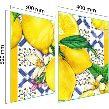 Obraz Krájecí deska TMK ArtDeko sklo 2 ks