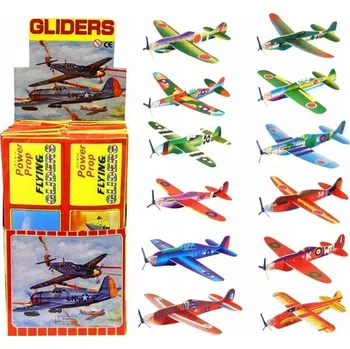 autíčko Styroporové letadlo Galaxy Kluzák