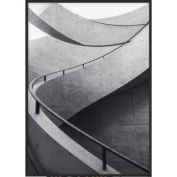 Obraz OBRAZ PLAKÁT V RÁMU 33x43 cm Architektura P1673