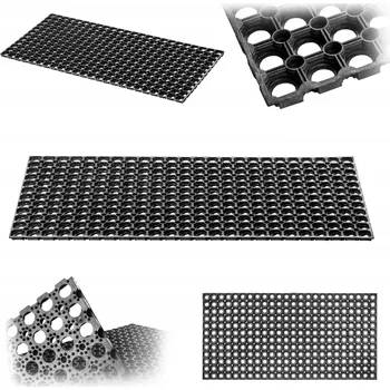 ROHOŽKA PŘED DVEŘE VSTUPNÍ UNIVERZÁLNÍ GUMOVÁ 100x50cm