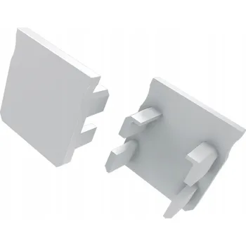 LED osvětlení 10x Záslepka pro LED profil LUMINES Y bílá bez otvoru