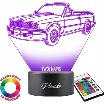 Lampička Plexido vícebarevná Noční lampa