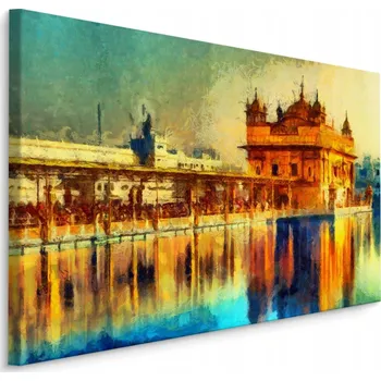 Obraz Obraz Canvas Zlatý chrám Indie MALUNEK 70x50