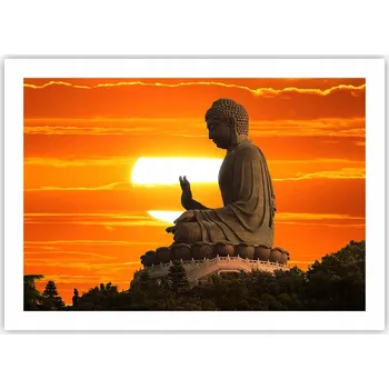 Obraz Plakát bez rámu do obýváku, ložnice 70x50 Asie moderní, módní obraz